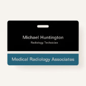 医療放射線技術 バッジ (正面)