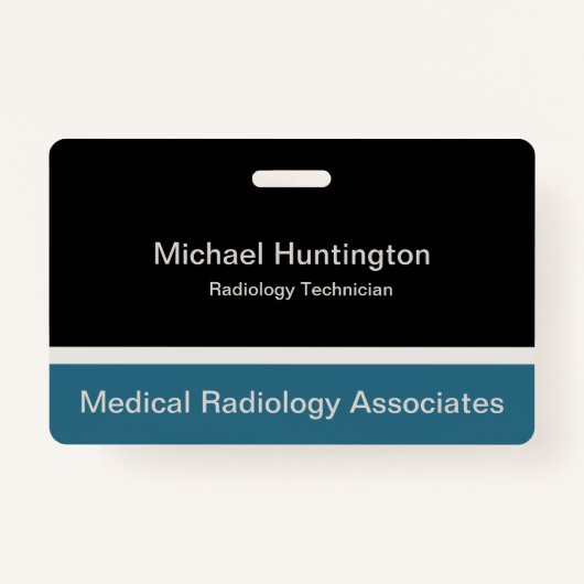 医療放射線技術 バッジ (正面)