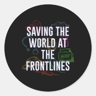 医療救現場の世界 ラウンドシール