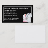 医療服・用品店 名刺 (正面/裏面)