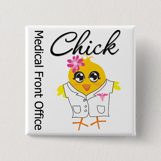 医療本部 缶バッジ (正面)