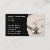 医療業務アポイントメントリマインダーカード 名刺 (正面)