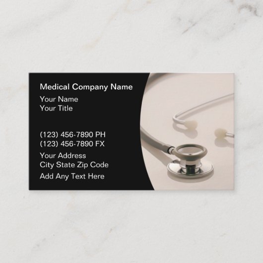 医療業務アポイントメントリマインダーカード 名刺 (正面)