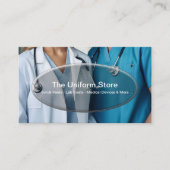 医療業務統一販売・サービス 名刺 (正面)