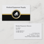 医療機器の供給の名刺 名刺 (正面/裏面)