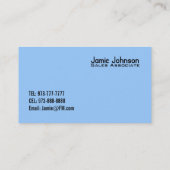 医療機器の名刺 名刺 (裏面)