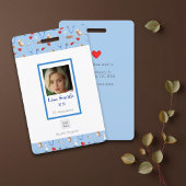 医療機器パーソナライズされた登録ナースID バッジ