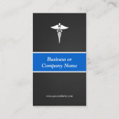 医療気に – 革新的なクリエイティブ 名刺 (裏面)