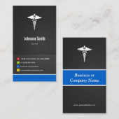 医療気に – 革新的なクリエイティブ 名刺 (正面/裏面)