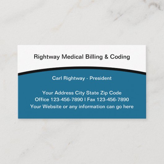 医療法案と医療法典 名刺 (正面)