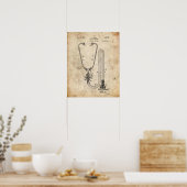 医療特許 ポスター (キッチン)