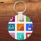 医療用アイコンキーチェーン キーホルダー (正面)