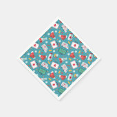 医療用アイコンパターン スタンダードカクテルナプキン (角)