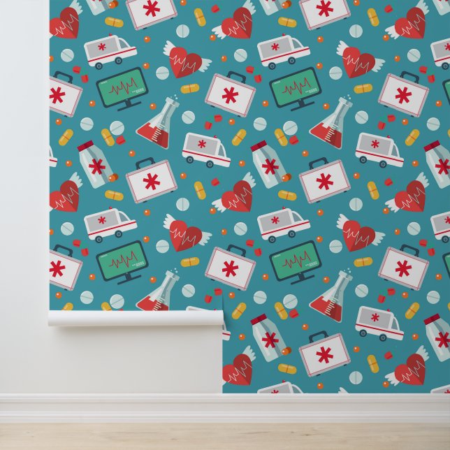 医療用アイコンパターン 壁紙 (アプリケーション)