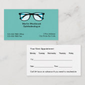 医療用アポイントメント名刺（両面）  名刺 (正面/裏面)