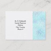 医療用アポイントメント斑青 予約カード (裏面)