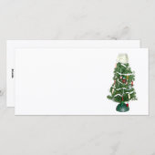 医療用クリスマスツリー シーズンカード (正面/裏面)