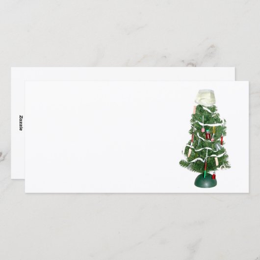 医療用クリスマスツリー シーズンカード (正面/裏面)