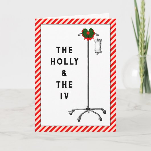 医療用クリスマスホリデーカード シーズンカード (正面)