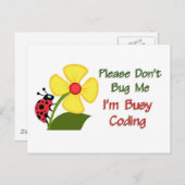 医療用コーダーラディバグ ポストカード (正面/裏面)