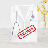 医療用コートジャケ退職したットカスタム カード (黄色い花)