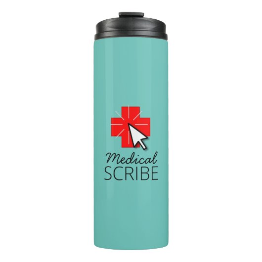 医療用スクライブ絶縁水ボトル タンブラー (正面)