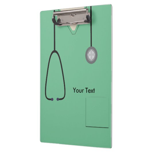 医療用スクラップドクターナースライトグリーンクリップボード クリップボード (左)