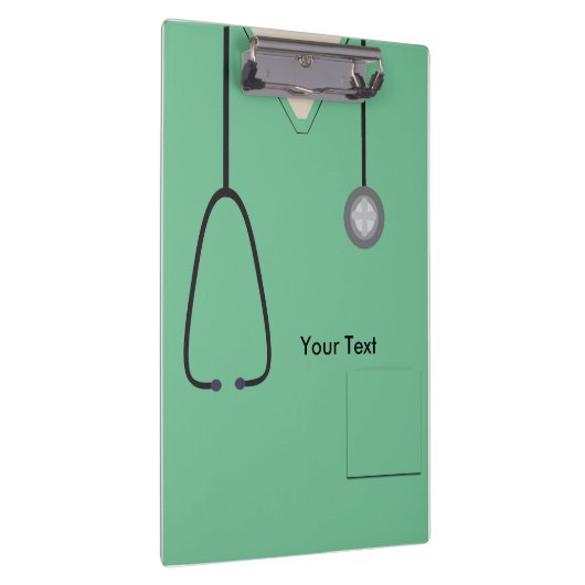 医療用スクラップドクターナースライトグリーンクリップボード クリップボード (右)