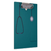 医療用スクラップナースドクターティール（緑がかった色）クリップボード クリップボード (右)