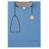 医療用スクラップナースドクターブルークリップボード クリップボード (正面)
