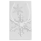 医療用スクラブルホワイトスノーフレークSGB スモールペーパーバッグ (裏面)