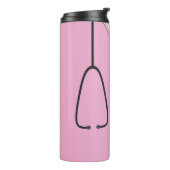 医療用スクラブ均一ピンク タンブラー (回転左)