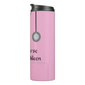 医療用スクラブ均一ピンク タンブラー (回転右)