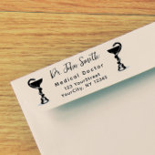 医療用スネークボウル衛生スクリプト差出人住所 セルフインキングスタンプ