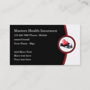 医療用テーマの名モダン刺 名刺