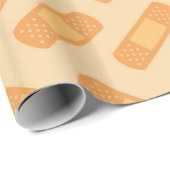 医療用ナース包帯パターン包装紙 ラッピングペーパー (ロールコーナー)