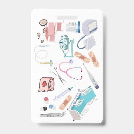 医療用バッジアクセサリ バッジ (表面)