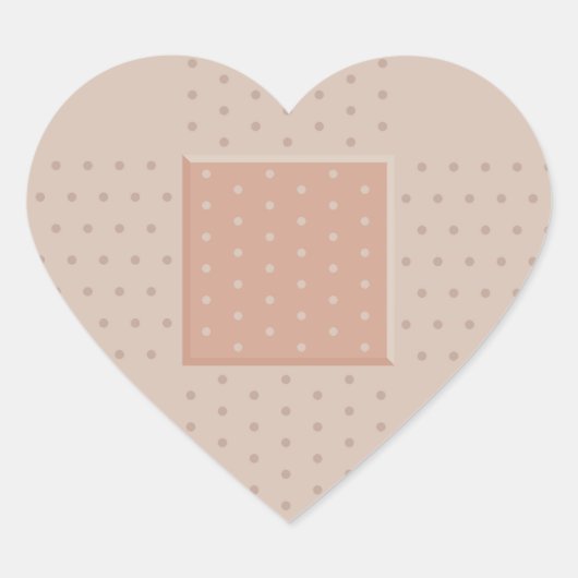 医療用バンドエイドプラスター – ハートシール (正面)