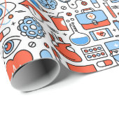 医療用パターンラッピング紙 ラッピングペーパー (ロールコーナー)