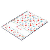 医療用パターン名モノグラムナース ノートブック (左側)