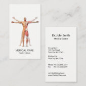 医療用ヒト体骨格筋名刺 名刺 (正面/裏面)