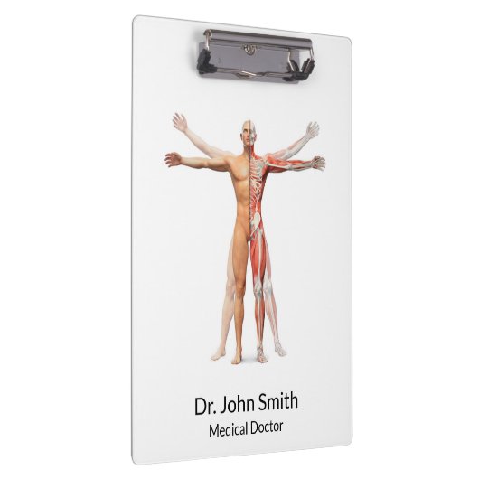 医療用ヒト体骨格筋-クリップボード クリップボード (右)