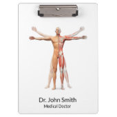 医療用ヒト体骨格筋-クリップボード クリップボード (正面)