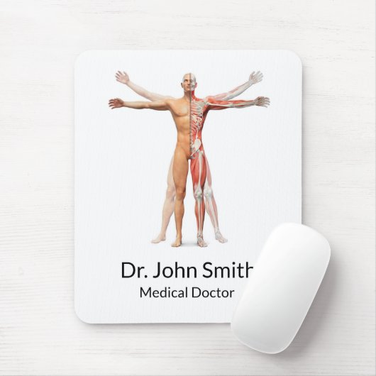 医療用ヒト体骨格筋 – マウスパッド (マウス)