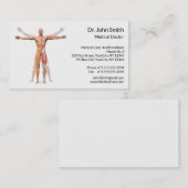 医療用ヒト体骨格筋-名刺 名刺 (正面/裏面)
