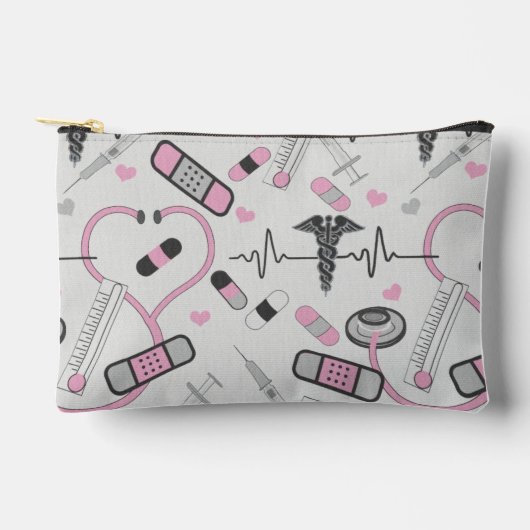 医療用プリントアクセサリーポーチ アクセサリーポーチ (正面)
