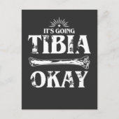 医療用プン骨病院の先生骨 ポストカード (正面)