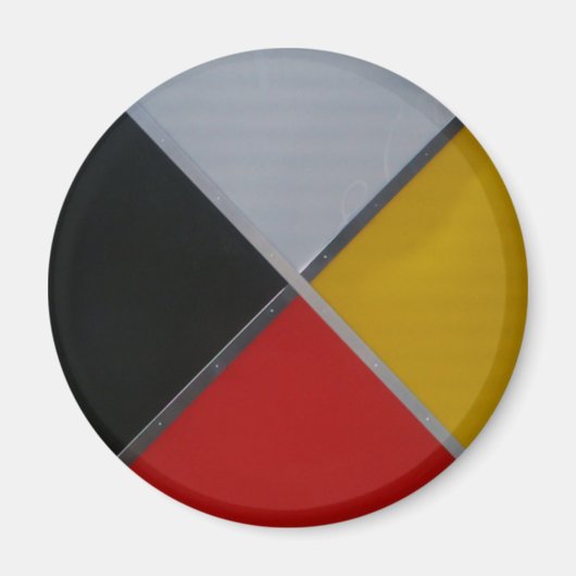 医療用ホイール2インチラウンドマグネット マグネット (正面)