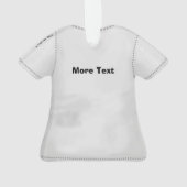 医療用ホワイトコートナース又はドクターオーナメント オーナメント (裏面)