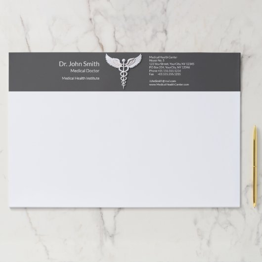 医療用ホワイト詳細クリーンなカドゥセウス炭疽菌 ペーパーパッド (インサイチュ)